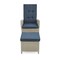 Alaterre Furniture Haven All-Weather Wicker Outdoor Recliners with Ottomans and Cushions, PK2 AWWE01EE - alternate 5